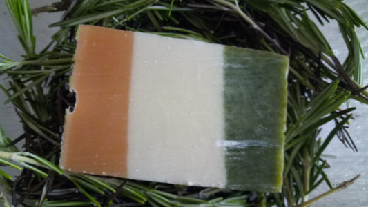 Tri color soap