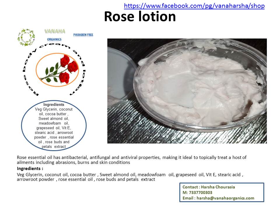 Rose lotion