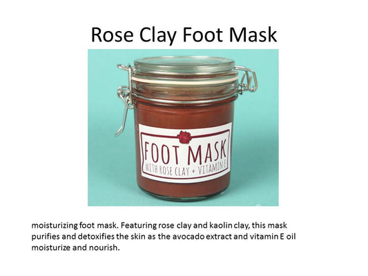 Rose Clay Hand/Foot Mask