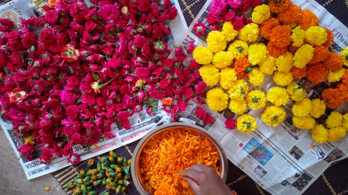 Marigold Face & body mask