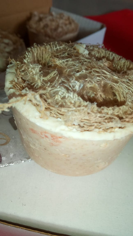 Ridge loofah Goat Milk Soap