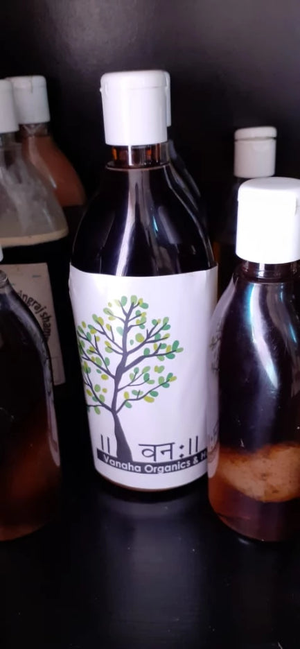 Henna brahmi bhringraj shampoo(SLSfree)