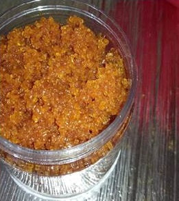 Zingiber Curcuma longa Body Scrub