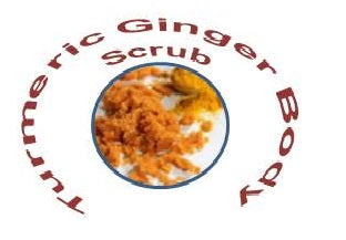 Zingiber Curcuma longa Body Scrub
