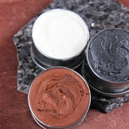 Moustache Wax (charcoal, Brown )